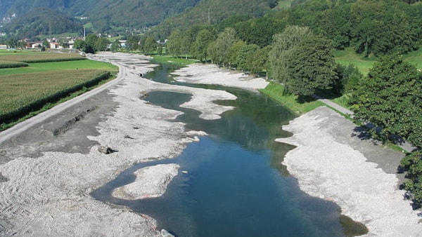 Ökologische Umgestaltung Werdenberger Binnenkanal unterhalt ARA Buchs